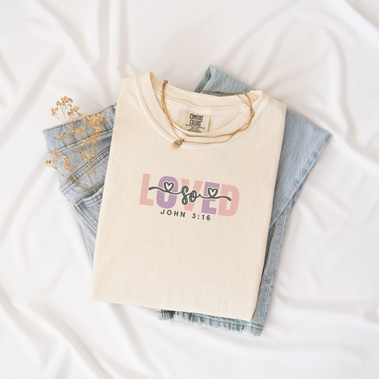 So Loved John 3:16 T-Shirt | Christian Easter Shirt | Bible Verse Shirt | Christian Tee | Faith Apparel