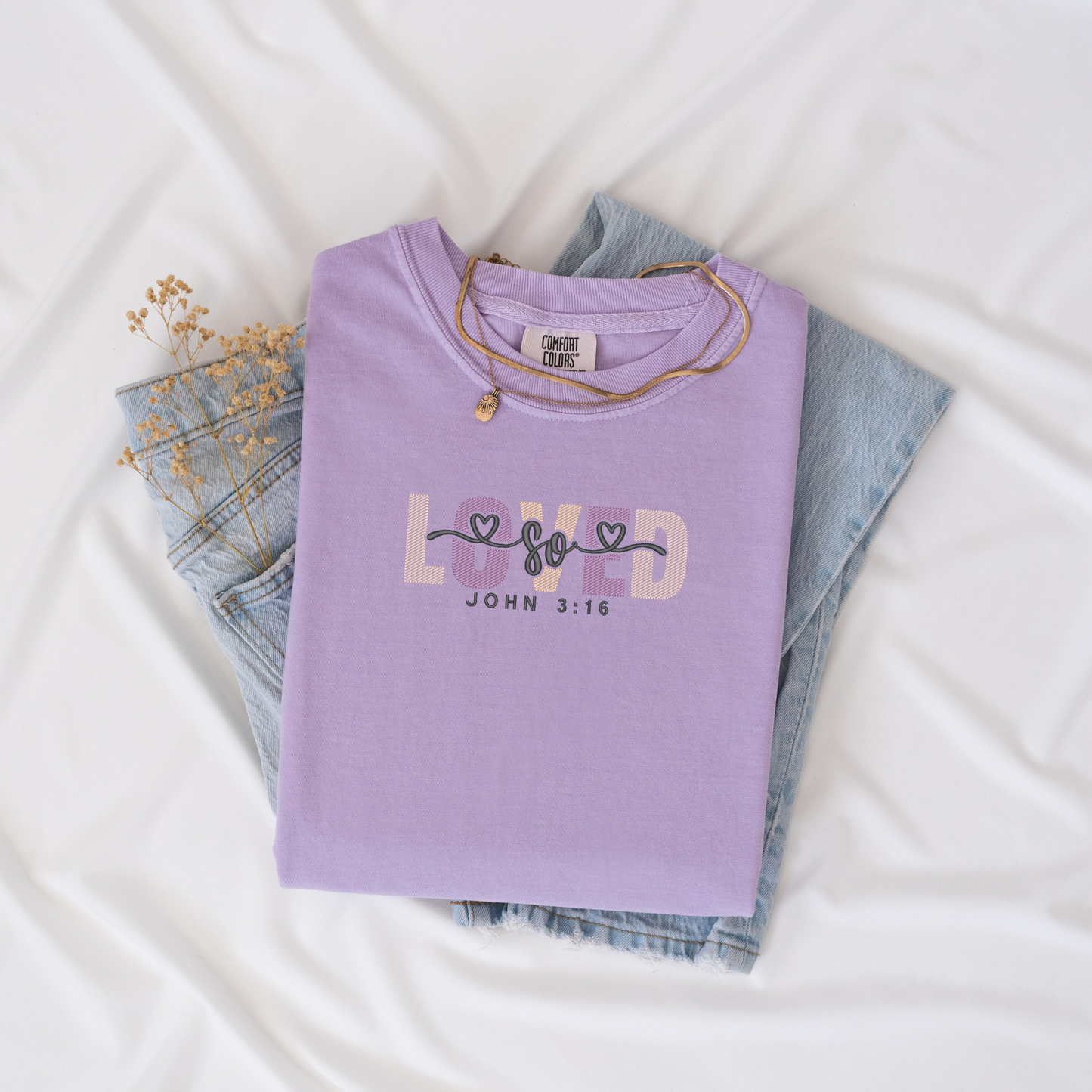 So Loved John 3:16 T-Shirt | Christian Easter Shirt | Bible Verse Shirt | Christian Tee | Faith Apparel