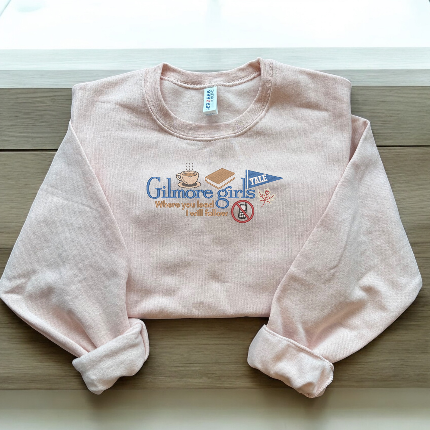 Nostalgic Where You Lead, I Will Follow Crewneck | Stars Hollow Connecticut | Gilmore Girls Shirt