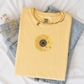 Summer Sunflower Butterfly Shirt | Botanical Tee