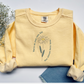 Embroidered "You're On Your Own Kid " Crewneck Sweatshirt