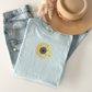 Summer Sunflower Butterfly Shirt | Botanical Tee