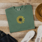 Summer Sunflower Butterfly Shirt | Botanical Tee