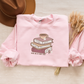 Embroidered Books Are My Happy Place Crewneck
