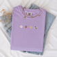 Sunkissed Strawberry and Bee Embroidered T-Shirt | Comfort Colors | Summer Apparel | Sweet Summer Blossom Shirt