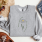 Embroidered "You're On Your Own Kid " Crewneck Sweatshirt