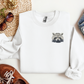 Embroidered Trash Panda Logo Crewneck | Raccoon Logo Design