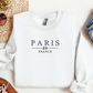 Paris France Embroidered Crewneck | Visit Paris Sweatshirt